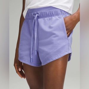 Lululemon Inner Glow High-Rise Short 3" Dark Lavender